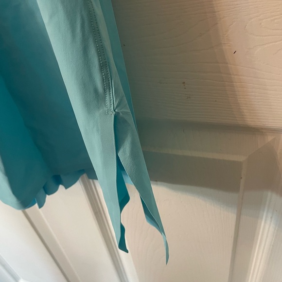 Athleta NWT Aqua Match Point Athletic dress tennis dress Sky Blue women’s sz Med - Picture 7 of 10